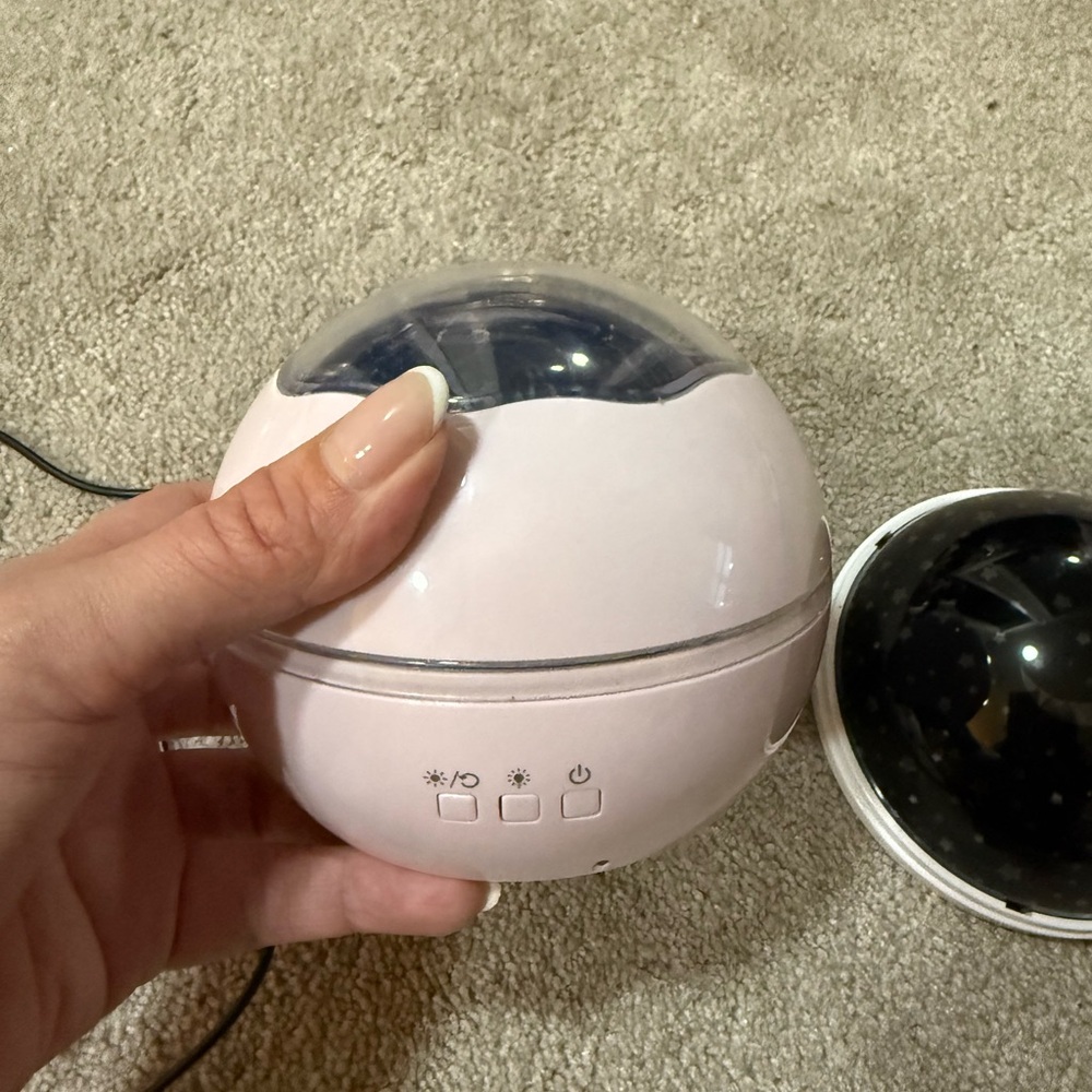 White Star Projector Night Light